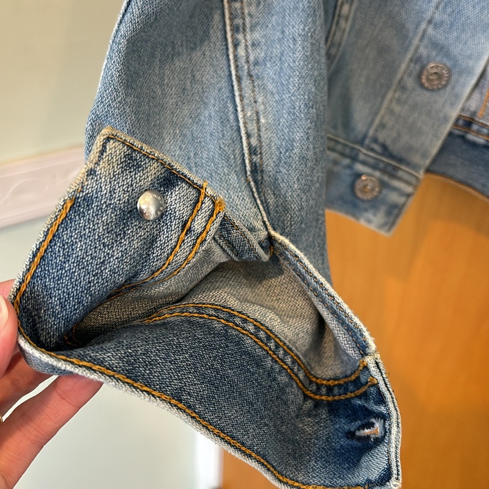 AGOLDE Denim Jacket SMALL - Picture 6 of 8